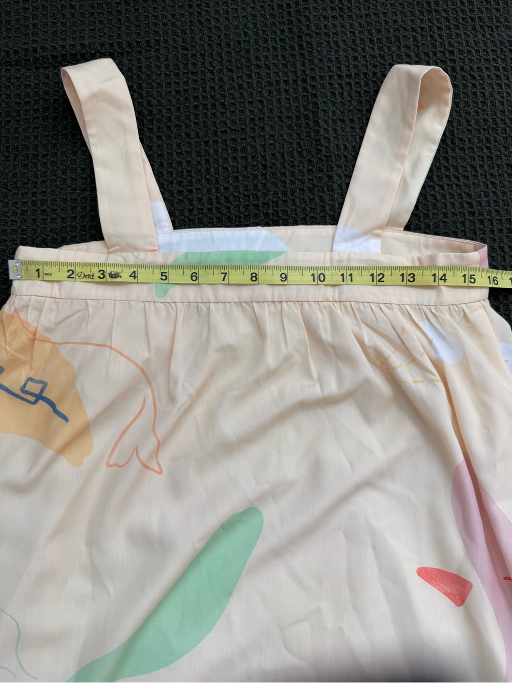 Love, Bonito NEW Abstract-Print Mini Sundress with Colorful Accents - Picture 11 of 12